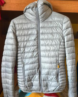 Piumino argento 100 grammi taglia S