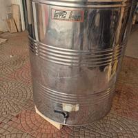 Serbatoio contenitore inox per olio d'oliva LT 200