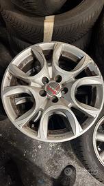 N°4 cerchi in lega per 500L 