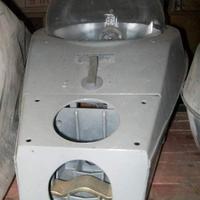 5 armature plafoniere portalampade per pali nuove