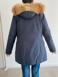 Parka Woolrich originale blu taglia S