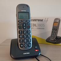 Telefono cordless CUSTOM CDL 3805