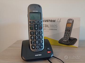Telefono cordless CUSTOM CDL 3805