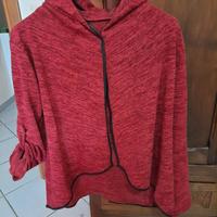 cardigan rosso