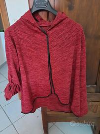 cardigan rosso