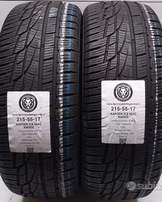 2 gomme 215 55 17 kapsen a41816