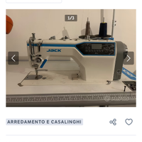 Macchina da cucire JACK A4E come nuova