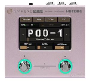 Processore multieffetto per chitarra e basso