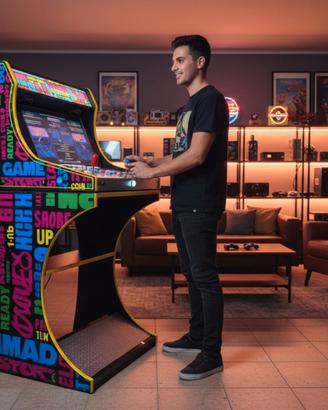 BARTOP CABINATO ARCADE PERSONALIZZABILE - NUOVO