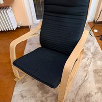 Poltrona a dondolo Ikea Poang