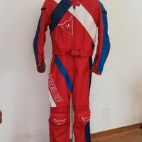 Giacca e calzoni  da moto in pelle