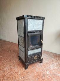 Stufa a legna Wekos Corinna in pietra ollare