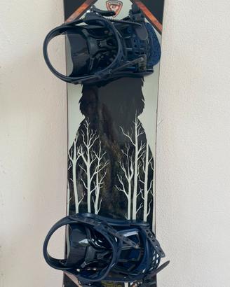 Snowboard donna 145cm Rossignol con attacci