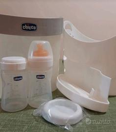 sterilizzatore a freddo Chicco + Kit 2 biberon 