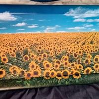 quadro con girasoli