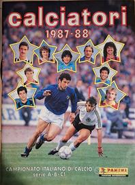 ALBUM ORIGINALE CALCIATORI PANINI 1987-88 - NUOVO 