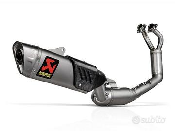 SCARICO COMPLETO TITANIO OMOLOGATO AKRAPOVIC YAMAH