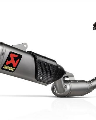 SCARICO COMPLETO TITANIO OMOLOGATO AKRAPOVIC YAMAH