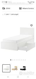 Letto singolo 90x200