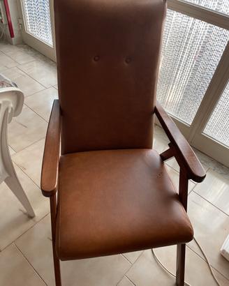 Poltrona pelle