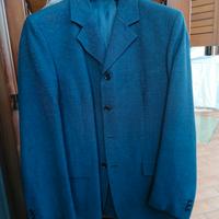 giacca uomo blu 