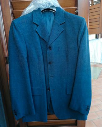 giacca uomo blu 