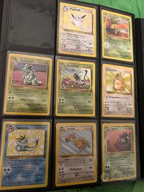 Carte pokemon fossil/jungle/team rocket-leggi desc