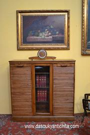 Schedario a doppia serranda e vetrina