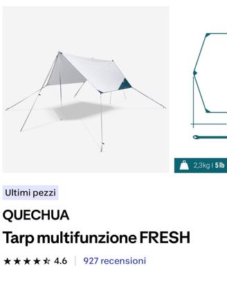 Tenda ombreggiante