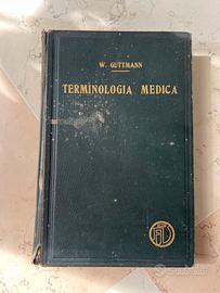 Libro vintage 1932 terminologia medica Guttmann