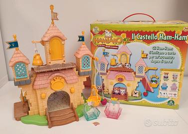 Il castello Ham Ham Hamtaro con scatola anni 2000