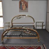 Letto ottone argento SLAM