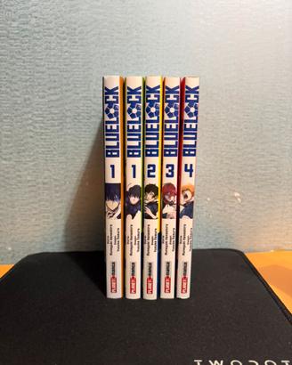 Manga blue lock dal 1 al 4 + Variant Crunchyroll