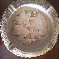 posacenere soprammobile in pietra lavorata