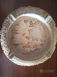 posacenere soprammobile in pietra lavorata