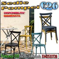 Sedia Krossback Pompei Ottanio Impilabile
