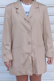 Trench donna beige