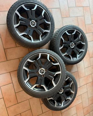 Cerchi 17” diamantati  bellone originali ds3