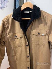 Giacca Vans tipo chore in drill e sherpa