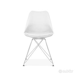 Set 4 sedie disign moderno ispirato EAMES