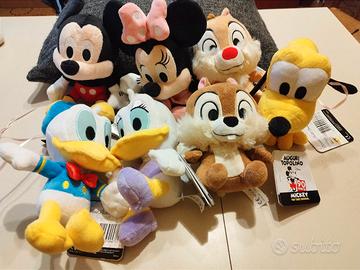 7 Pupazzi Disney collezione "Mickey" 90 anni 