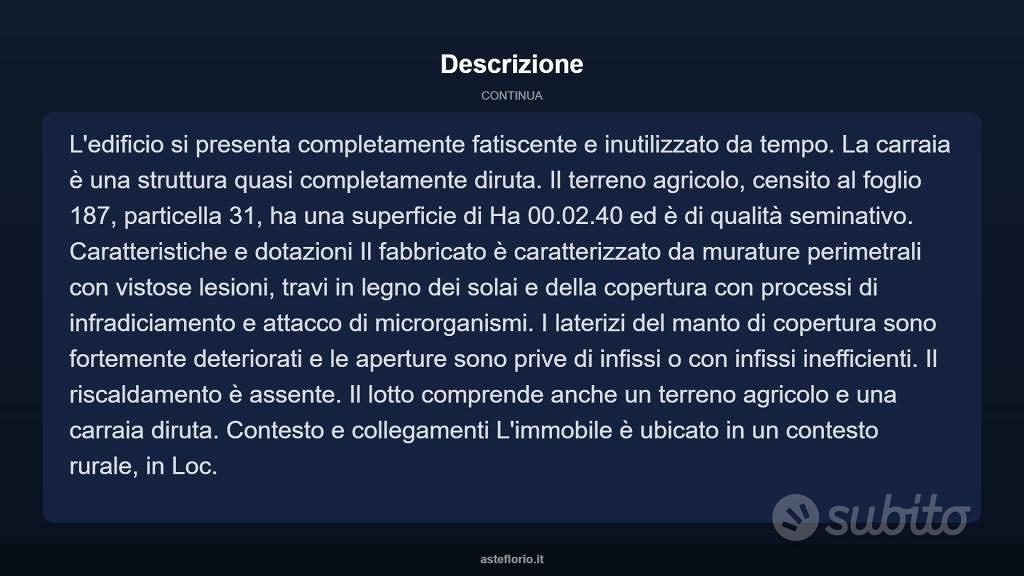 Immobile in asta di 250 m² a Roccastrada - Vista 4