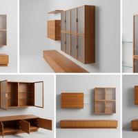 Splendida Parete Attrezzata Componibile in Legno 
