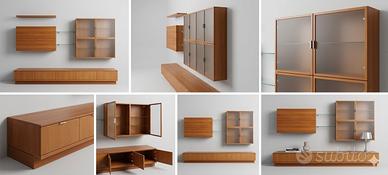 Splendida Parete Attrezzata Componibile in Legno 