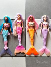 lotto Barbie sirena.