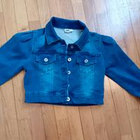 Giubbino di jeans da bambina