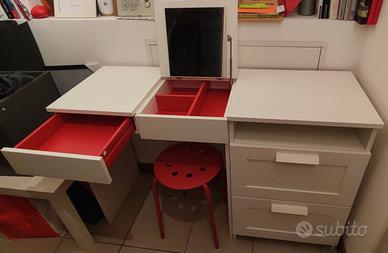 Brimnes toeletta + cassettiera 