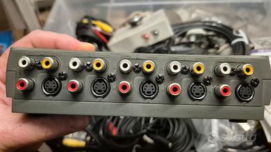 switch rca video audio 4 canali