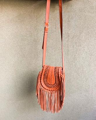 Borsa di pelle della AIMEE KESTENBERG con frange