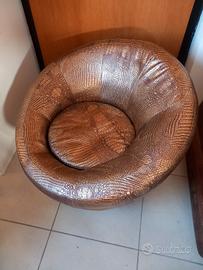 Poltrona di design girevole 